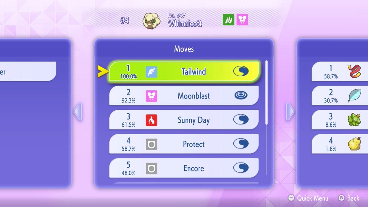 VGCVictoryRoad's tweet image. WHIMSICOTT is always a very versatile Pokémon, and has all its resources available in #PokemonChampions!

In this early metagame, Whimsicott is mainly acting as a weather &amp;amp; Tailwind setter, supporting Sun-abusing teams also featuring Mega Charizard Y.