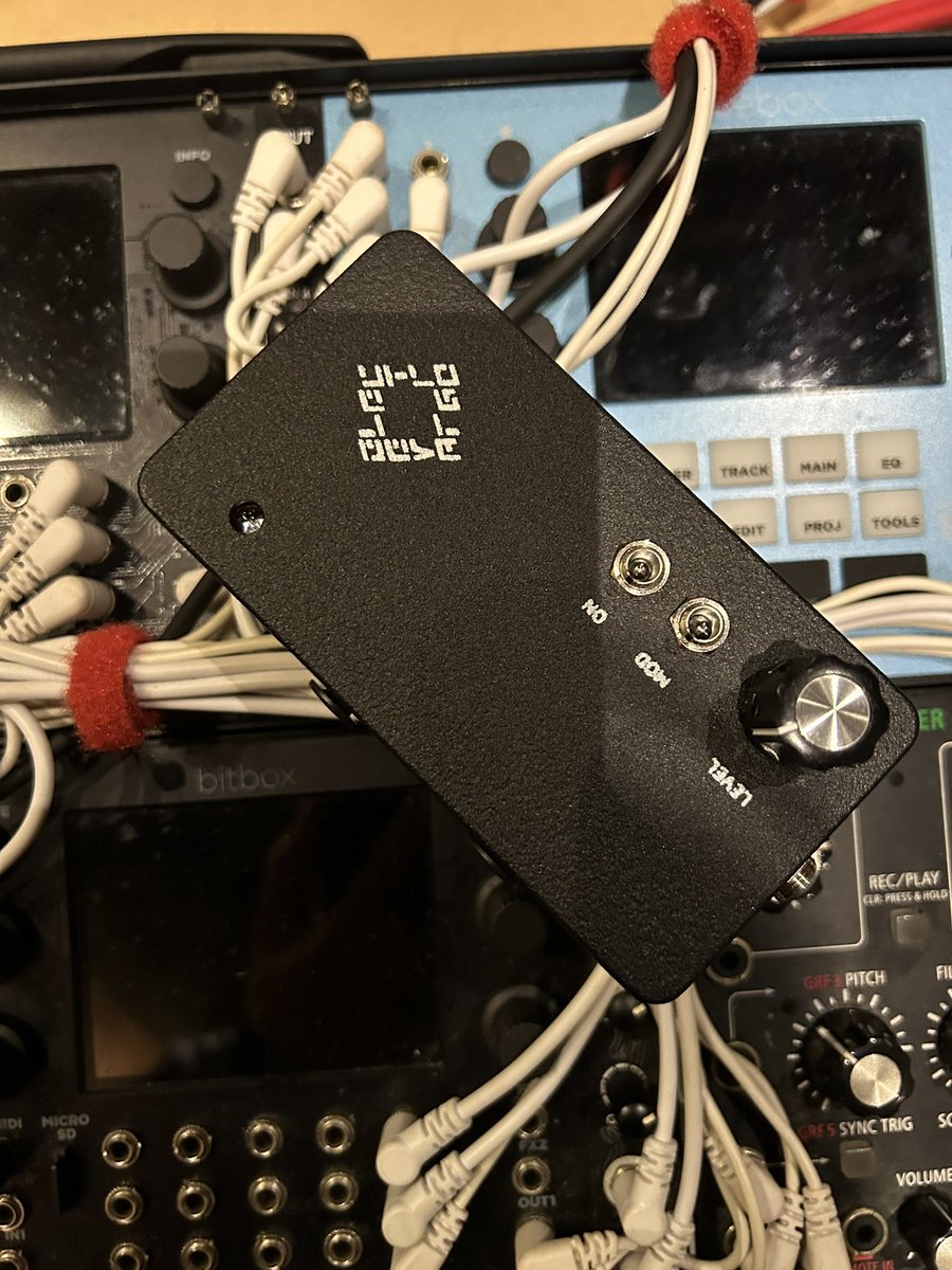 凄‼️遂に完成‼️ #ELECTROGRAVE QUAD OSCILLATOR 【doravideo edition