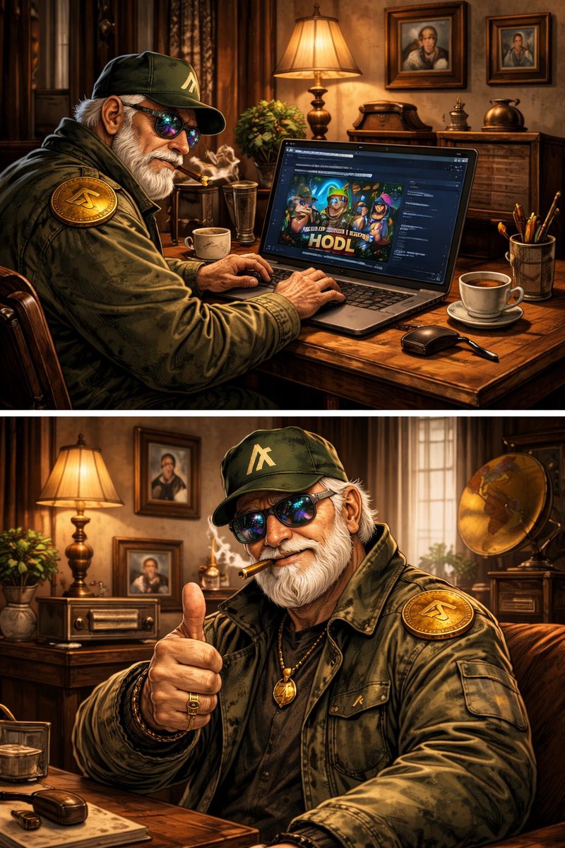 hodl.algo tweet media