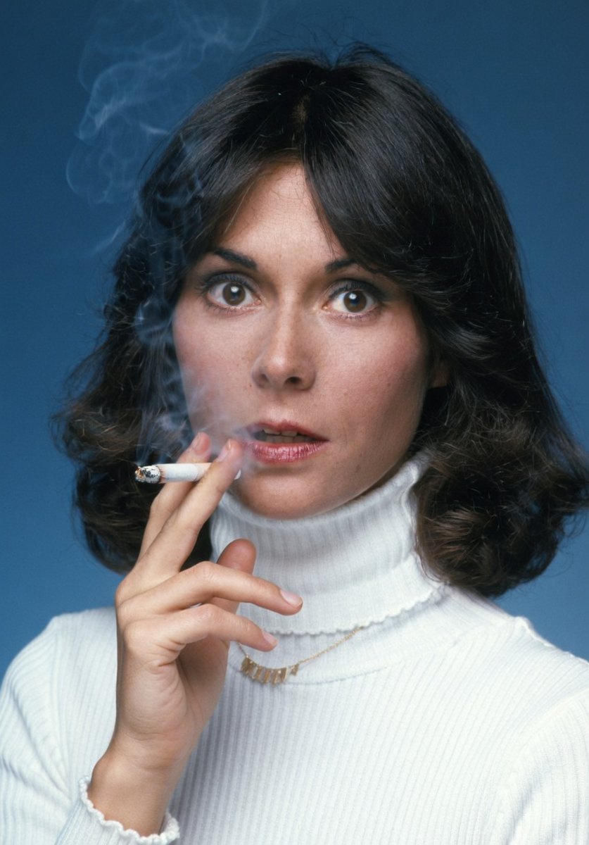 CapnoArt's tweet image. #Kate #Jackson #nurse #smoking #best of the #70s