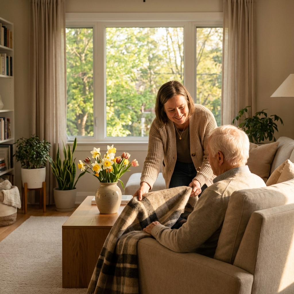 SeePlusHealth's tweet photo. Support that feels like home—right when you need it. Choose healthcare services that prioritize your comfort and independence. Spring is for well-being. https://t.co/fx1h1LEAww #Hamilton #HomeCare https://t.co/5Pu63bhlQA
