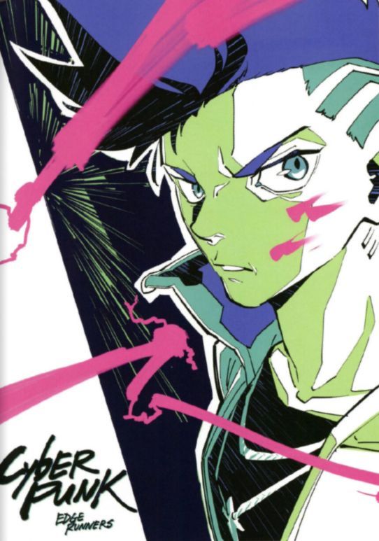 kafceth's tweet image. Cyberpunk: Edge runners illustration.