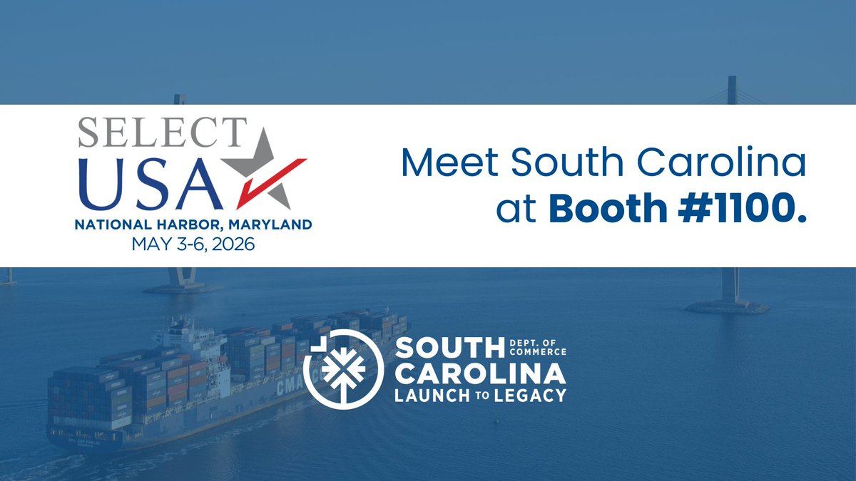 SC Dept. of Commerce tweet media