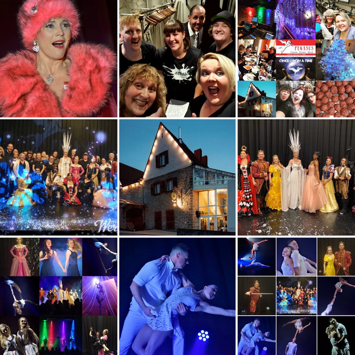 2019 um viertel vor Corona, „Once upon a time“, Wintershow, Disney feeling im Varieté Pegasus - was wäre, wenn dieser Ort noch bespielbar wäre, ich werde niemals vergessen, wieviel Magie an diesem Ort zu spüren war, es gibt nichts schöneres, als Märchen zu inszenieren, Menschen