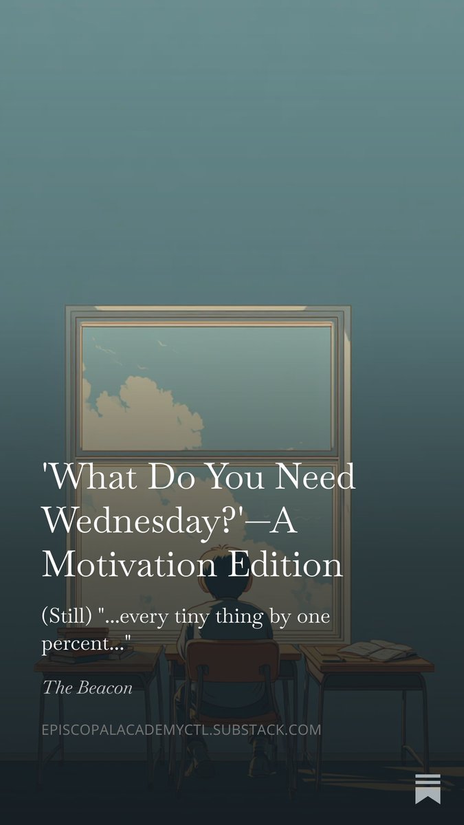 ea_ctl's tweet photo. What if student motivation isn't a personality trait, but instead a design problem? 

New WDYN has three resources worth your time this week — especially in April.

https://t.co/bHrQRgRXv8 https://t.co/khfHNoniWy