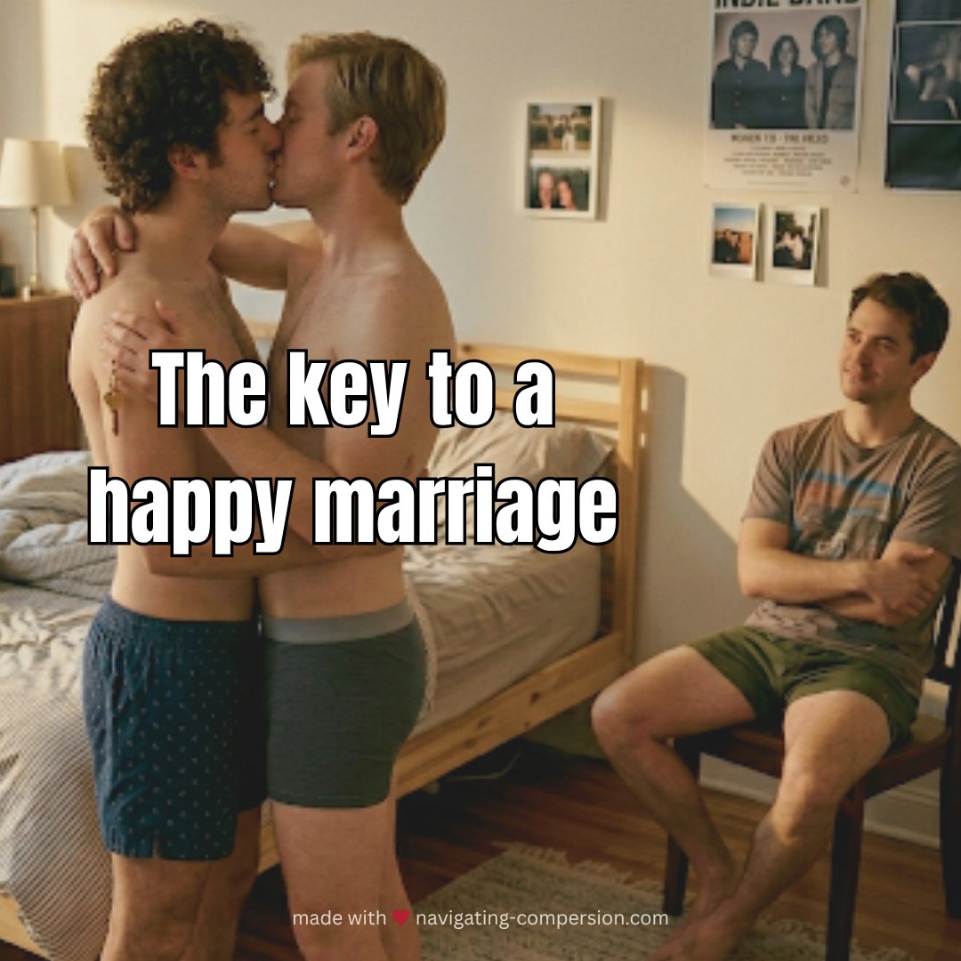 maskedguy_ger's tweet photo. The key to a happy marriage: 🔐

This week we talk about what happens when he carries it. ❤️

Link 👇

#gaycuckolding #chastity #cuckold #compersion #gaycuck https://t.co/GPauMcNmkL
