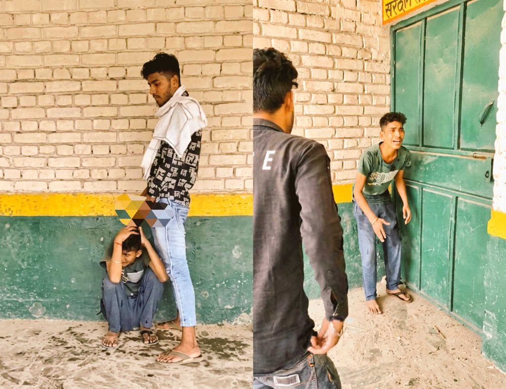 RAMPRAS41540348's tweet photo. कानपुर में कथित तौर पर सेक्स रैकेट चलाने वाले रोहित वर्मा का एक रोंगटे खड़े कर देने वाला वीडियो वायरल हुआ है।जिसमें वह एक युवक की बेरहमी से पिटाई करने के बाद उसके ऊपर पेशाब करता हुआ नजर आ रहा है। रोहित वर्मा को कानपुर के बर्रा इलाके का हिस्ट्रीशीटर बताया जा रहा है, । https://t.co/EY7D5UCF0b