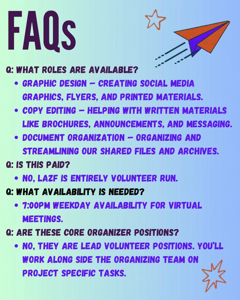 LAZineFest's tweet image. #OPENCALL for L.A. Zine Fest Volunteer Project Leads 2026!

L.A. Zine Fest is a volunteer-run, community-driven event dedicated to supporting independent publishing and zine culture. As we prepare for LAZF 2026, we’re looking for a few volunteers to collaborate with us on