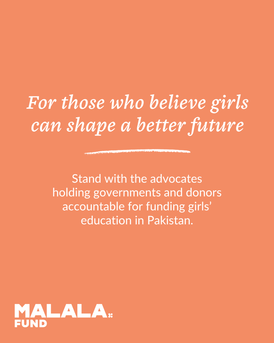 Malala Fund tweet media