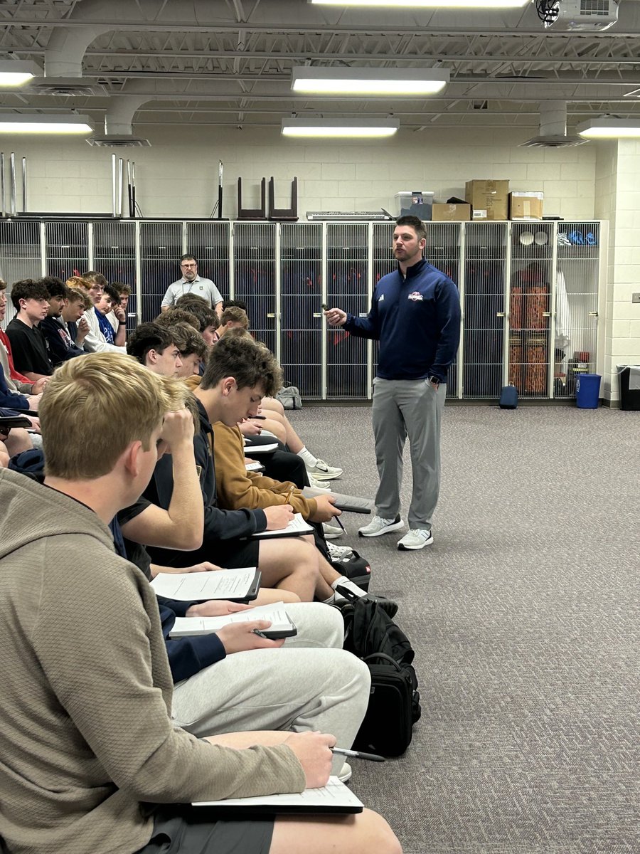 NorrisFootball's tweet photo. Week 4 of Leadership Class!

“The ability to voluntarily embrace discomfort, pain, and fear to build mental calluses that’s foster personal growth.” - David Goggins on Mental Toughness.

#WNE https://t.co/gxkZrb2FxA