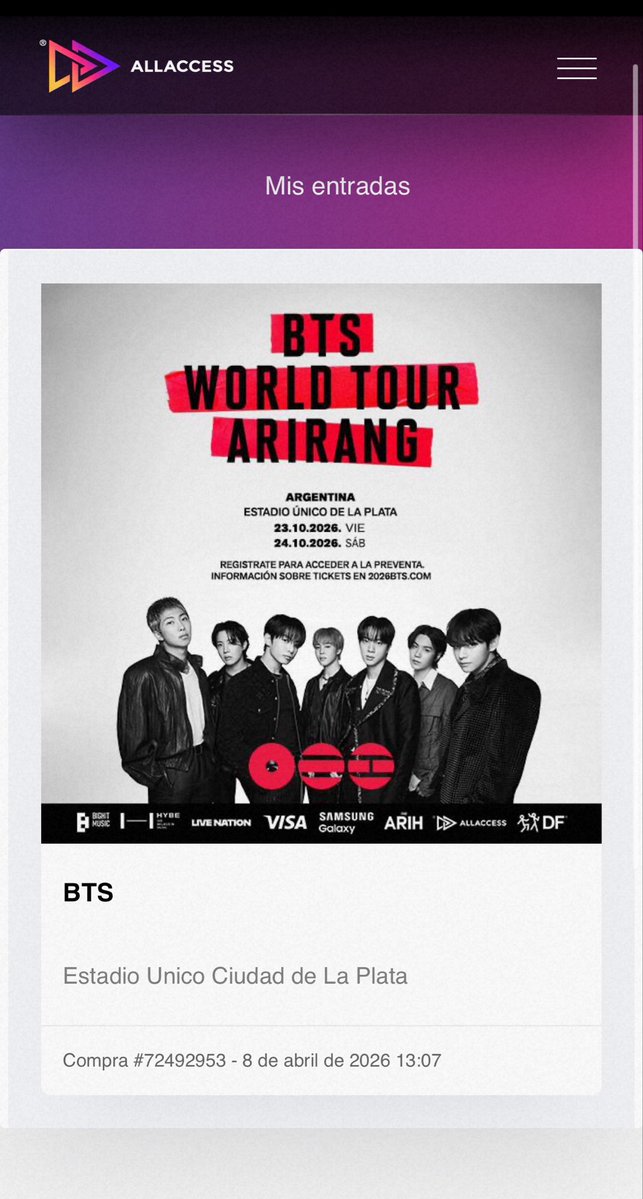 LIÊN VA A VER A BTS ⊙⊝⊜ tweet media