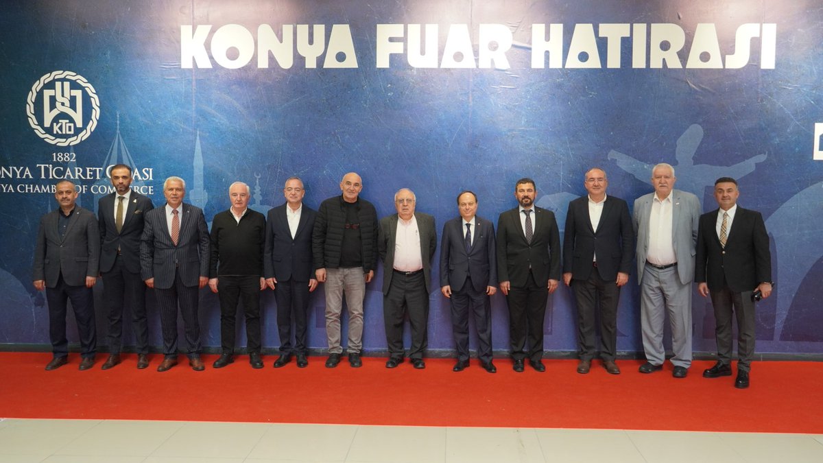 Konyato's tweet photo. Afyonkarahisar Ticaret ve Sanayi Odası (ATSO) Yönetim Kurulu Başkanı @HusnuSerteser ile Afyonkarahisar Ticaret Borsası (ATB) Yönetim Kurulu Başkanı @MMmuhsurler ve beraberindeki heyet, Konya Tarım Fuarı’nı ziyaret etti.

Yönetim Kurulu Başkan Yardımcımız Lütfi Can Başaran ve Yönetim Kurulu Üyemiz Ramazan Erkuş, heyeti Fuar Merkezimizde misafir etti.

Heyet Fuar ziyaretinin ardından KTOTEK'i gezerek incelemelerde bulundu. 

Kıymetli heyete ziyaretleri için teşekkür ederiz.