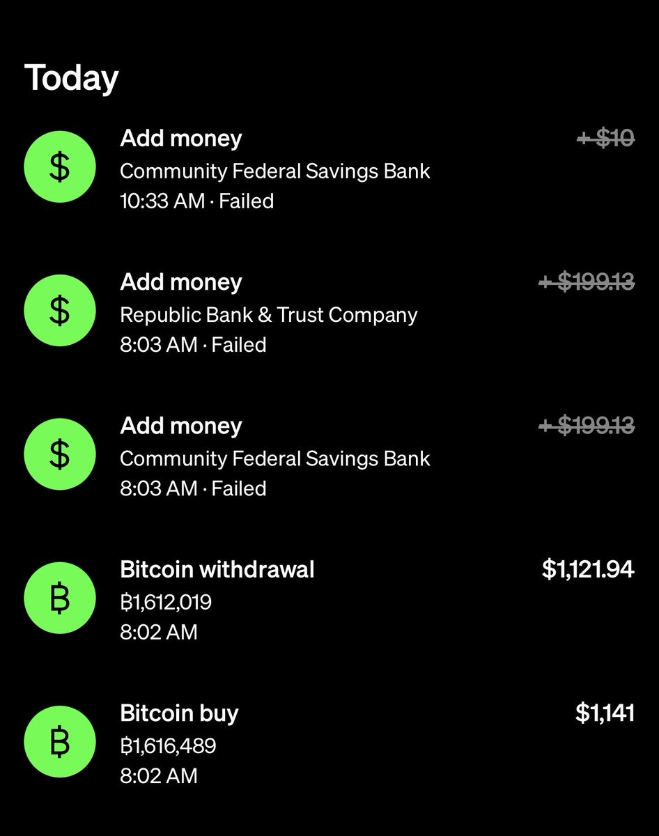 KillSwitchDead0's tweet photo. @shecalldmealex @CashApp @ishowspeedsui DONT DO IT see that bitcoin transaction, never used it a day in my life account was hacked and they stole $1,141 from me and tried withdrawing from my outside bank too. Cashapp told me to fuck off. Horrible company https://t.co/MpTSrg6Qdg
