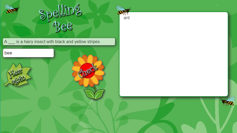 spellzone's tweet photo. 🐝 It's Spelling Bee time! 🐝 Type each word as fast as you can, but remember accuracy beats speed. 🏁 Play now: https://t.co/Hc1zJUy4Dt

Want to host a school spelling bee competition using Spellzone? 🏫 Check out our comprehensive guide here: https://t.co/zXOwyNFnQ3  📘 https://t.co/nCZBsJiAjS