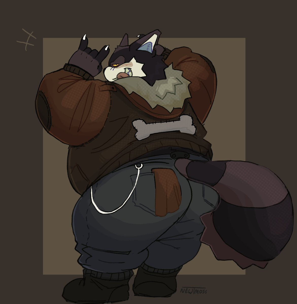 newtmoss's tweet photo. He wears a thong under his baggy pants bc his parents chose thot gay daughter son https://t.co/UHnh8SJMaM
