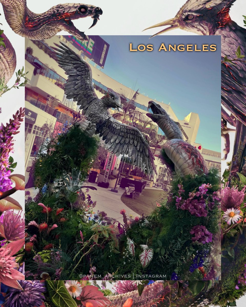 Panem_Archives's tweet photo. New Sunrise on the Reaping installation in Los Angeles at the Hollywood and Highland Archway!
-
#TheHungerGames #SunriseOnTheReaping https://t.co/7ySy7XqEI2