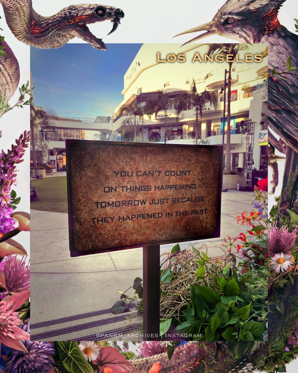 Panem_Archives's tweet photo. New Sunrise on the Reaping installation in Los Angeles at the Hollywood and Highland Archway!
-
#TheHungerGames #SunriseOnTheReaping https://t.co/7ySy7XqEI2