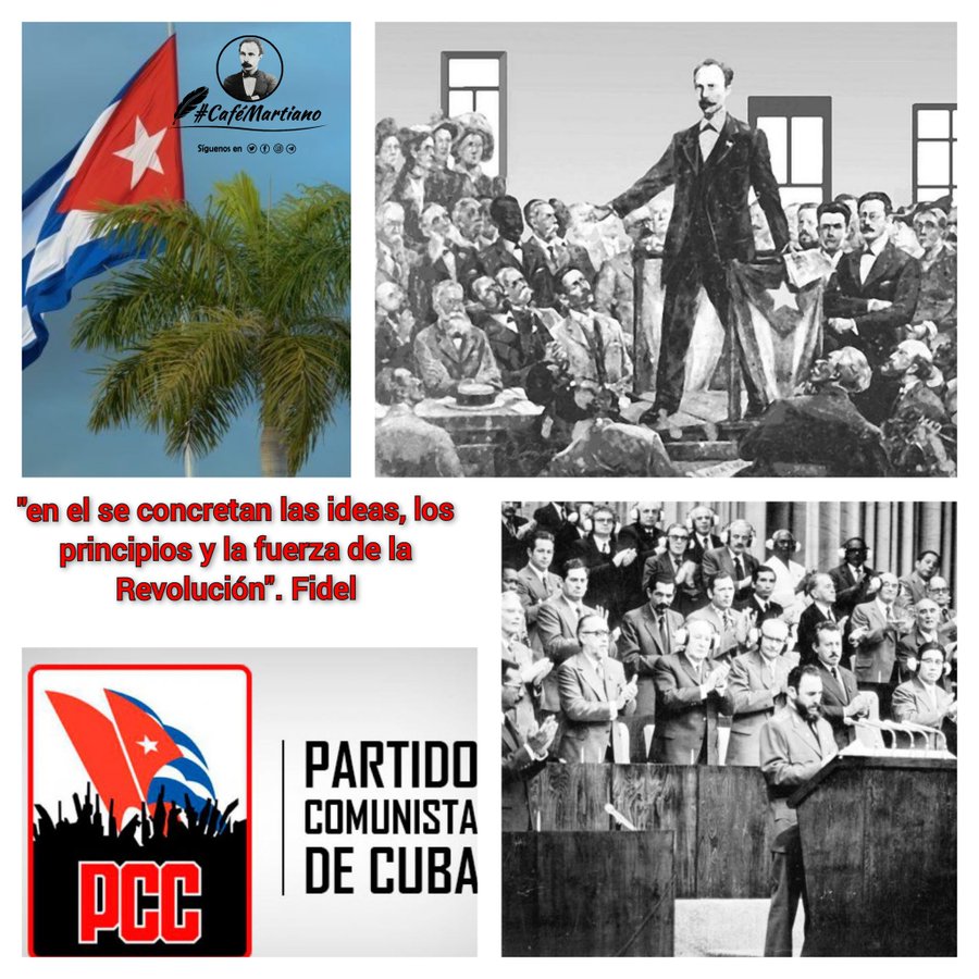 Un día como hoy Martí fue elegido Delegado del Partido Revolucionario Cubano. El PRC fue proclamado 2 días después. Es la lección de la historia: ¡un Partido, que garantice pelear #UnidosXCuba!
#FinanzasyPrecios