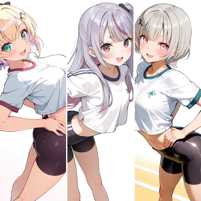 natsu_ichino's tweet image. ぶいすぽっ！コスプレシリーズ　体操服スパッツpart2 | NATSUME_CLUB #pixiv #AIイラスト  #AIart️️️️️️️️️️️️️️️️️️️️️️️️️️️️️️️️️️️️️️️️️️️️️️️️️️️  pixiv.net/artworks/14318…