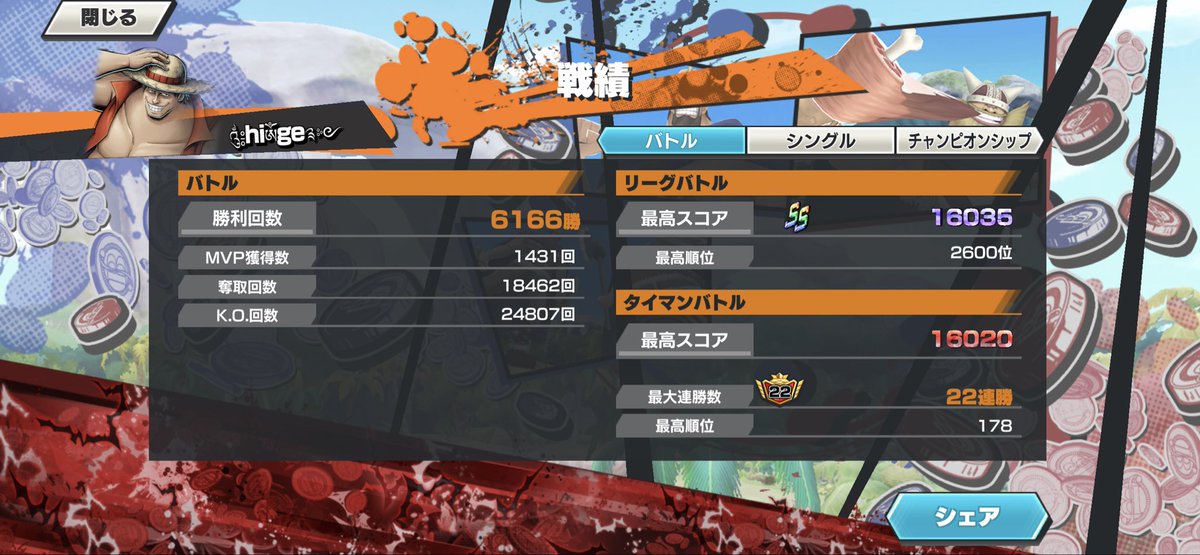 ༃hiༀge༉༻・2 tweet media