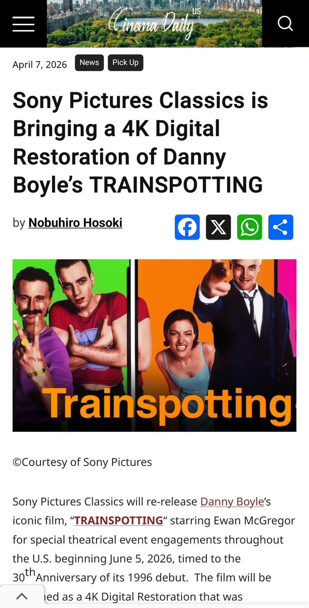 Ewan McGregor Daily tweet media