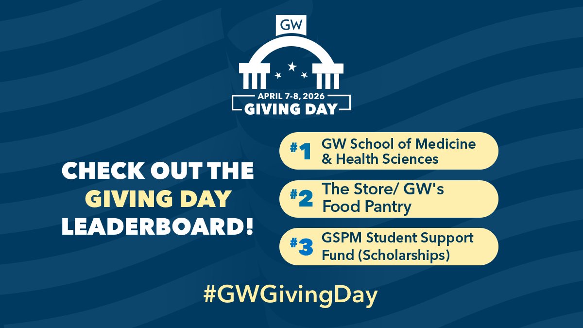 GW Alumni tweet media