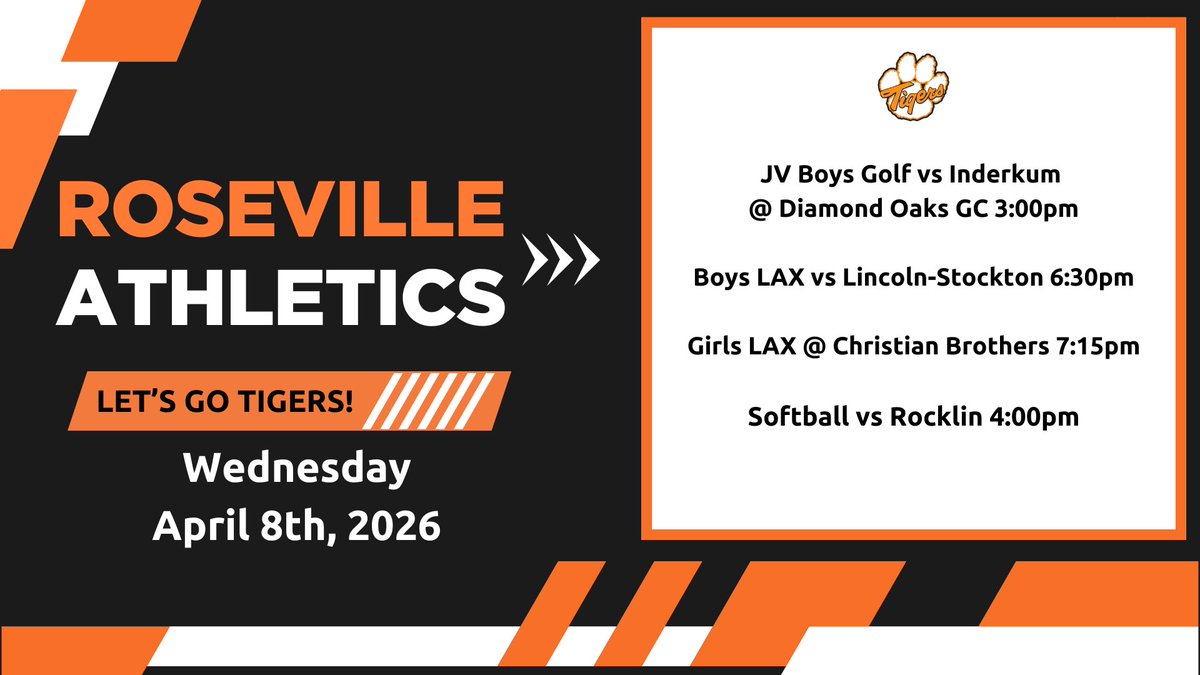 Roseville High tweet media