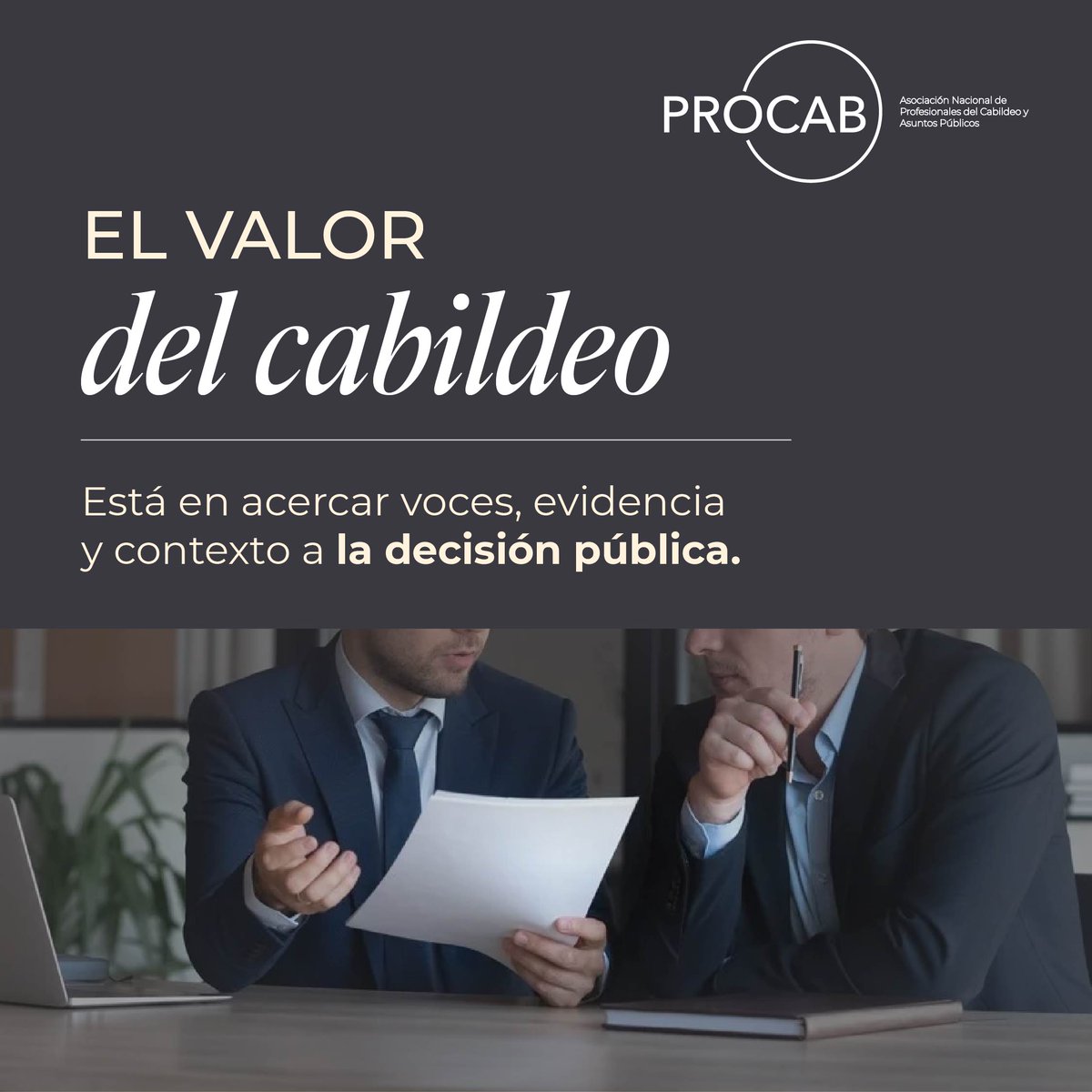 ProcabMexico's tweet image. La percepción del cabildeo define su impacto. Sin estándares claros, se pierde confianza; con profesionalización, se fortalece la toma de decisiones.✅

🗣️Abramos la conversación:
¿Coinciden en que la clave está en cómo se ejerce?

#PROCAB #CabildeoResponsable #Transparencia