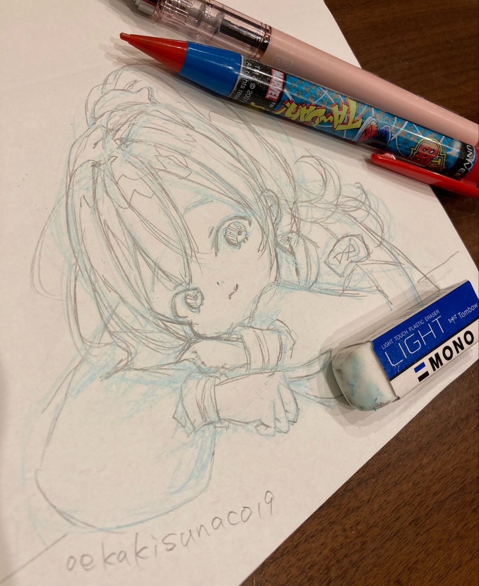 oekakisunaco19's tweet photo. ocちゃんラフ https://t.co/8IrOWN8J1R
