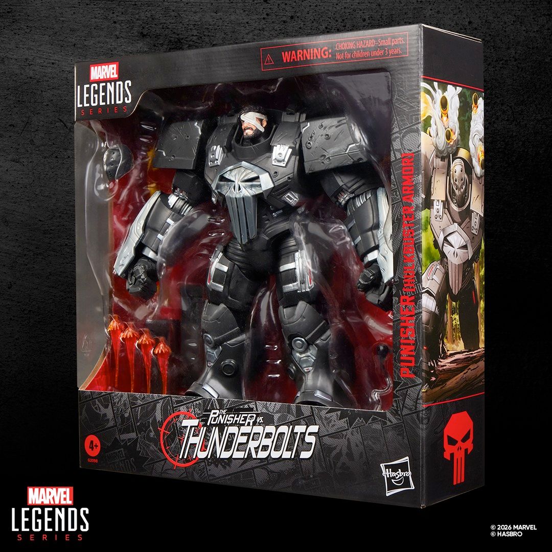 preterniadotcom's tweet photo. Reminder that Hasbro Marvel Legends Punisher (Hulkbuster Armor) goes up for preorder today at 1 PM EST on Hasbro Pulse. Pulse Premium Members get access for the first hour and then it opens to everyone at 2 PM EST. https://t.co/CCi3sY6bT0