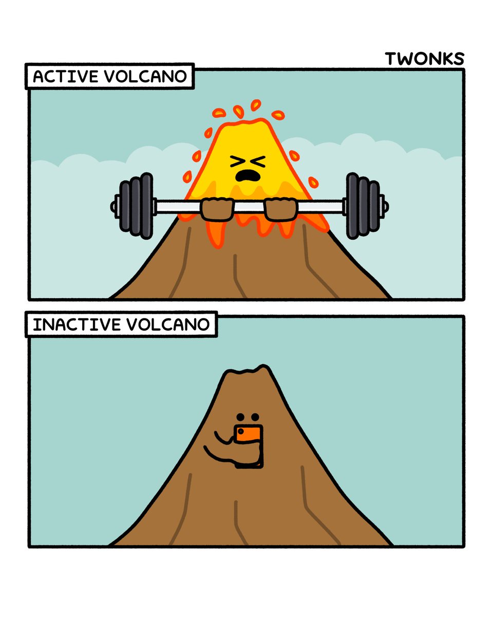 twonkscomics's tweet photo. If you were a volcano https://t.co/LCv97Q2O50