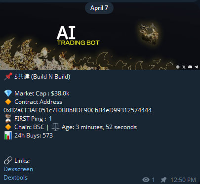 <a href="/BSCAI_Bot/">BSC AI Bot</a> Predicted 

$共建 38k to 3.33M ATH (87x)

Try <a href="/BSCAI_Bot/">BSC AI Bot</a> Today! 
PredictionTracker.app 

Past performance is not indictive of future returns