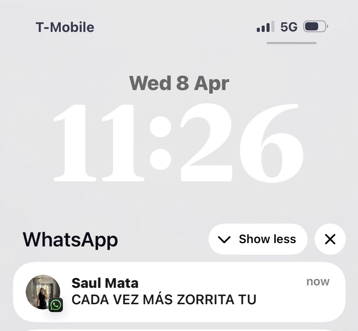 Buenos días primero que nada