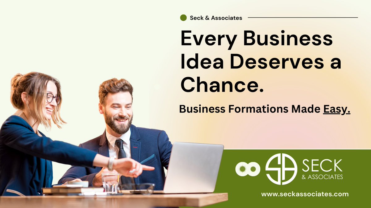 business owners deserves a chance to get their business idea off the ground. We provide quick and easy #businessformation services to help you get your next business venture started.

Form your business today: bit.ly/3Rk3RXS

 #businessstartup #entrepreneurship
