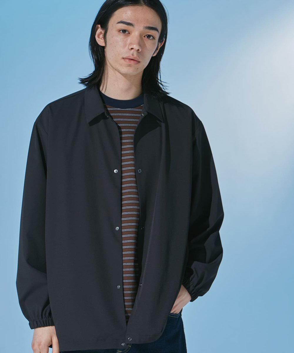 HOT ITEM】 『UR TECH』サマシェア ロングスリーブシャツカーディガン