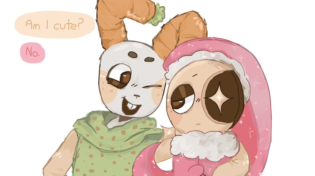 Piercsm's tweet photo. Ugly funny bunny Looey :T #dandysworld #dandysworldfanart https://t.co/3jzGLY94nW