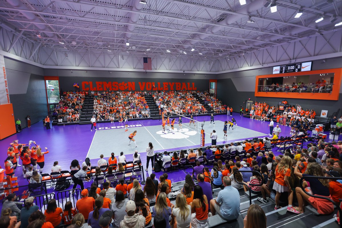 Clemson Volleyball 🏐 tweet media