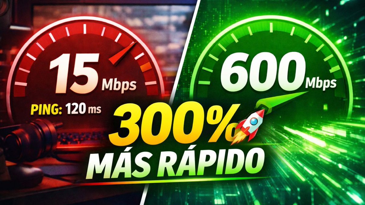 InforVitoria's tweet image. 🚀 ¿Tu internet va lento en Windows 10/11?

Reduce el ping, elimina lag y optimiza WiFi y Ethernet sin programas.

✅ Cambiar DNS
✅ Limpiar caché
✅ Quitar límites ocultos

Ideal para gaming 🎮

📺 Tutorial completo:
👉 youtube.com/watch?v=TZEA2W… 

#Windows11 #Gaming #WiFi