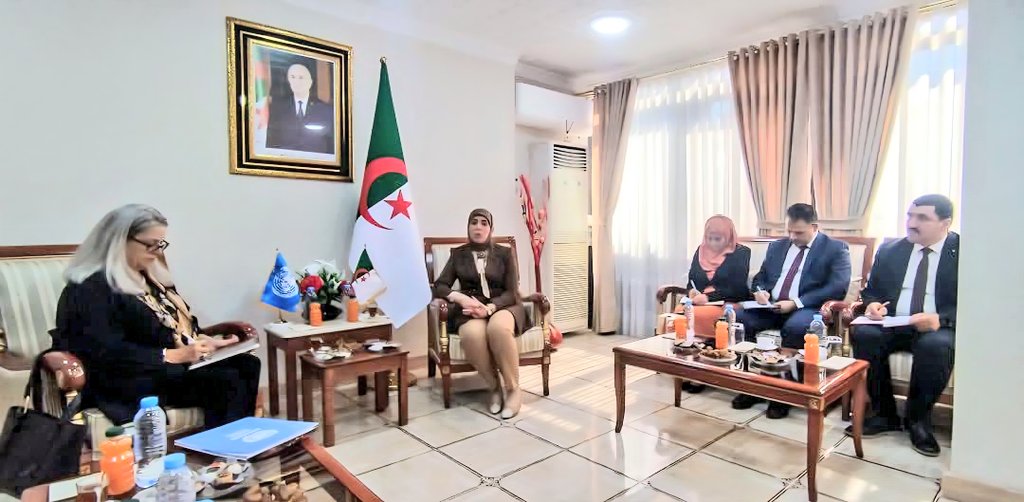 SavinaAmmassari's tweet image. Impressed by #Algeria’s rapid digital transformation, led by Meriem Benmouloud. Strong progress across infrastructure, skills, e-governance &amp;amp; inclusion. The upcoming Dzair platform (52 services online) is a key milestone. The #UN stands ready to support. #DigitalTransformation