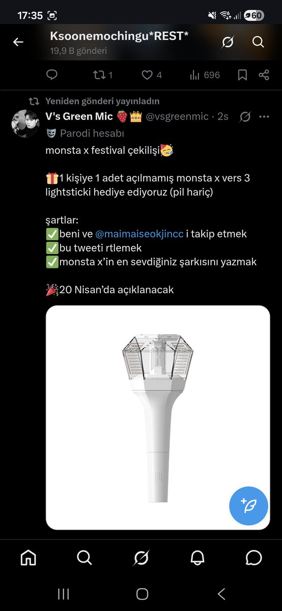KsooNemoChingu's tweet photo. @vsgreenmic @maimaiseokjincc Fav şarkı all in https://t.co/Yo7DgZkYOr