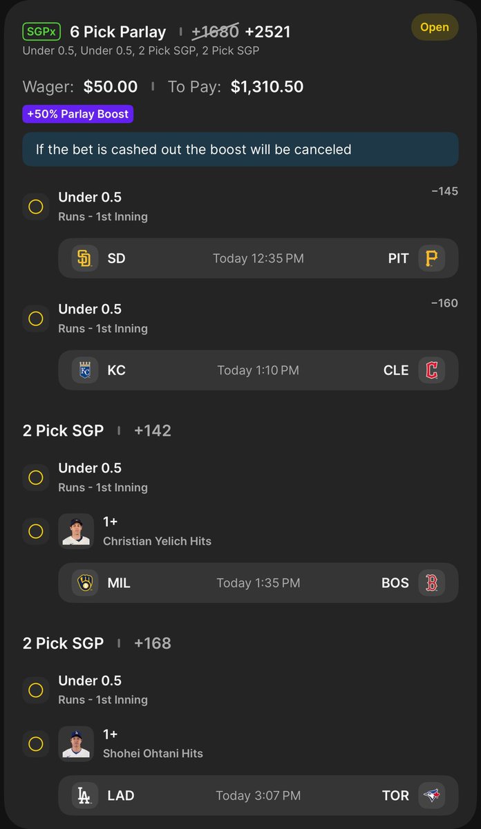 Jack’s Parlays tweet media