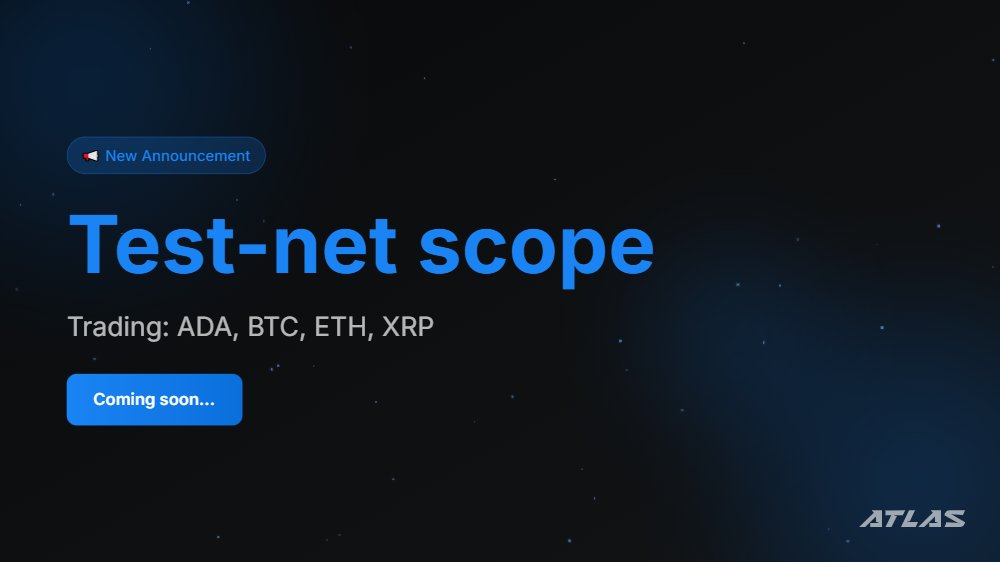 ATLAS | Stablecoin Perps DEX tweet media