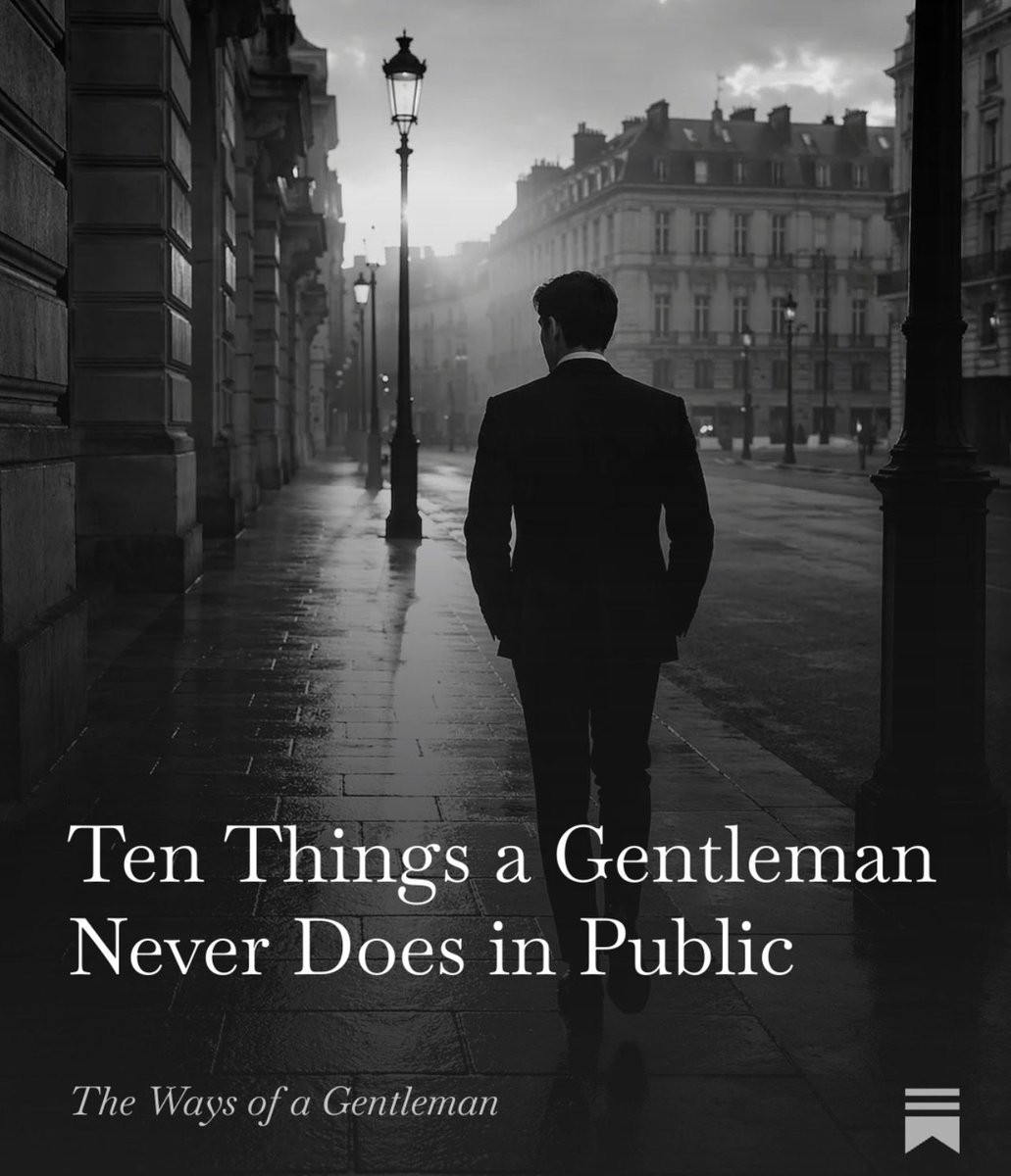 The Ways of A Gentleman tweet media