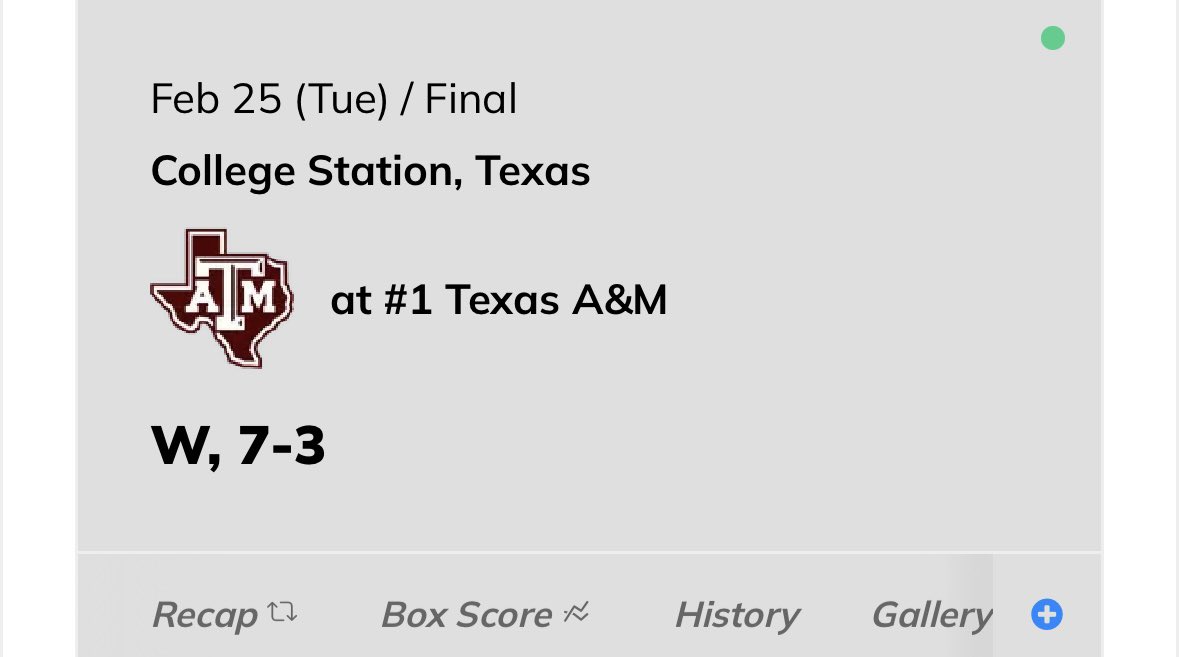 m4rcato's tweet photo. @SunBelt @TxStateBaseball We beat them last year too. This was only the first HOME win since 2013. https://t.co/GxO0VTkyS0