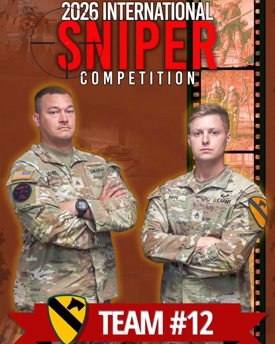 iiiarmoredcorps's tweet image. It’s #InfantryWeek. Three teams from III Armored Corps are competing in #BestSniper at Fort Benning.

They'll take on 34 teams including partners from Finland, South Korea, Singapore, Sweden, Ireland, Brazil, France, Canada, and Germany.

Follow @MCoEFortBenning for updates.
