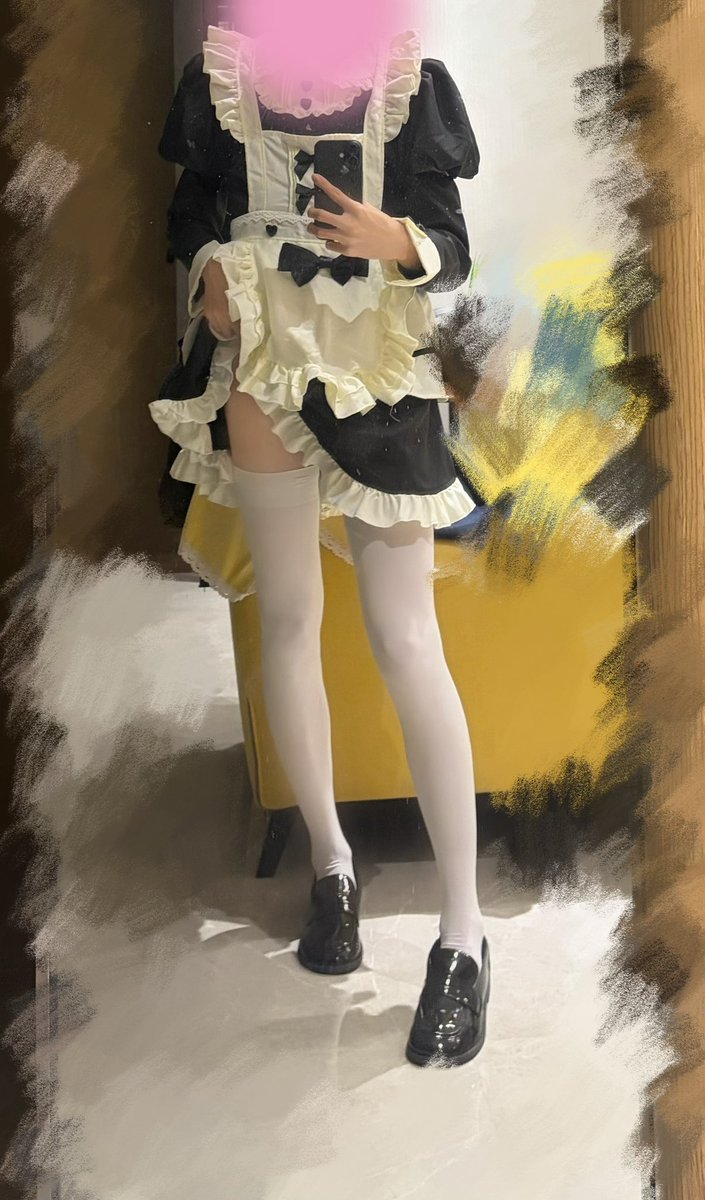 cCDokiogpu's tweet photo. 大号CcDoki被封了，现在还没解，先关注着吧，后续还有好些作品要发
#男娘 #femboy #女仆 #白丝 #黑丝 #长筒袜 https://t.co/8A4BHobUfx