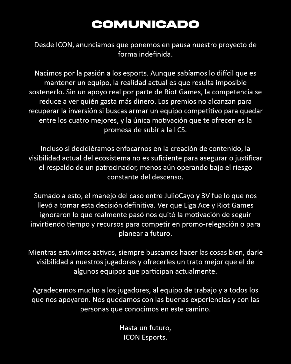 Icon Esports tweet media