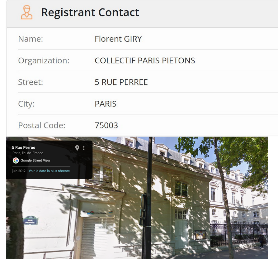 La nouvelle association très indépendante de défense des piétons a donc été créée par l'adjoint à la mairie de Paris centre qui représentait le lobby des cyclistes. Elle a la même adresse que <a href="/ParisEnSelle/">Paris en Selle</a>. 🙂Car elle est hébergée à la mairie de Paris centre (maison des assocs).