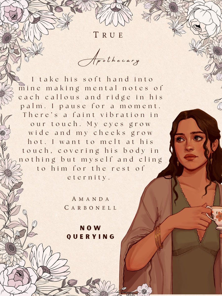 Amandabadillo25's tweet image. Can't wait to find the perfect home for this story along with my others. I am, very sadly, querying again, this time with my NA cozy fantasy romance. This story is essentially a Puerto Rican Practical Magic x Shameless. If you're an agent, I would love to query you!🩷 #amquerying