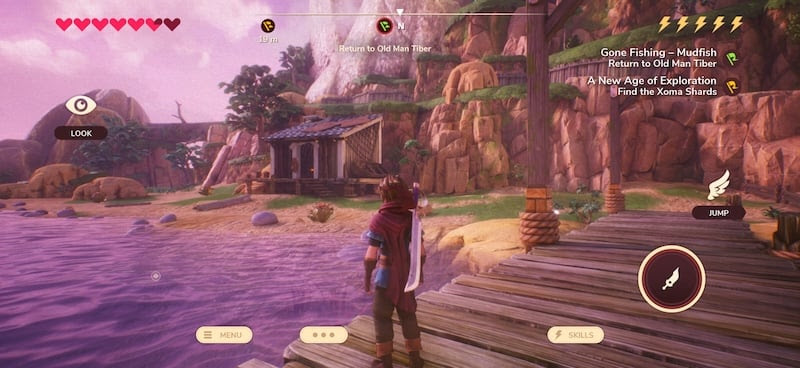 RPGSite's tweet image. Oceanhorn 3: Legend of the Shadow Sea brings in the fishing mini-game, a new island, and more in its first major content update out now on Apple Arcade: rpgsite.net/news/20067-oce…